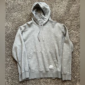 Nike mens hoodie size large; like new